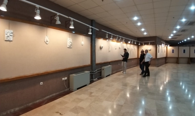Samsun'da "Ora" ve "Bir Sır" isimli kişisel heykel sergileri açıldı