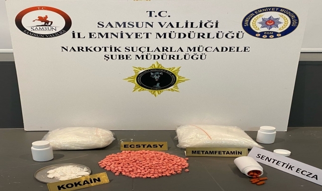Samsun'da uyuşturucu operasyonunda 6 kişi gözaltına alındı