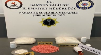 Samsun'da uyuşturucu operasyonunda 6 kişi gözaltına alındı