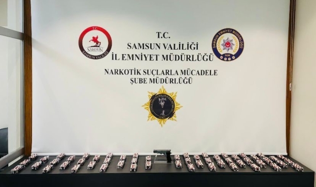 Samsun&#039;da uyuşturucu operasyonu: 1 gözaltı