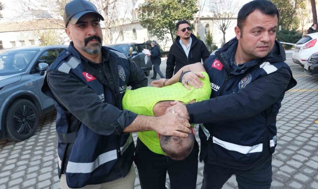 Samsun'daki vahşetin zanlısı adliyeye sevk edildi
