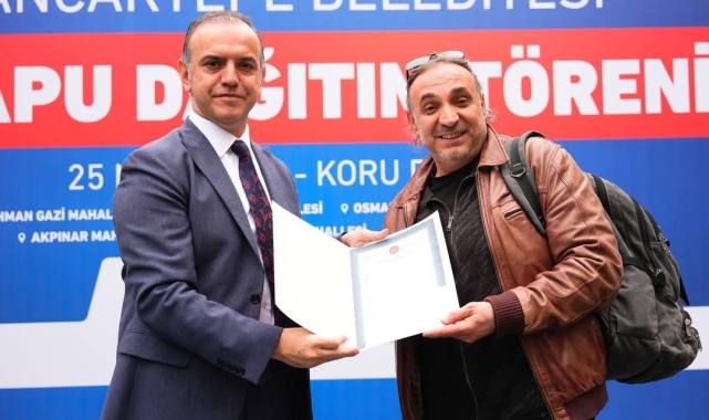 Sancaktepe'de tapusuz mülk kalmayacak