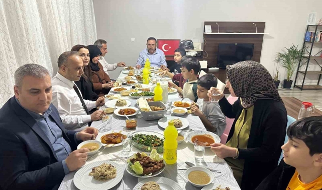 Şehit aileleri ile devlet korumasında bulunan çocuklar iftarda buluştu