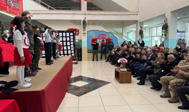 Şehit Ayhan Kıymacı isminin verildiği okulda anıldı