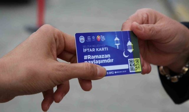 Selçuk'ta Ramazan dayanışması İftar Kart ile başladı