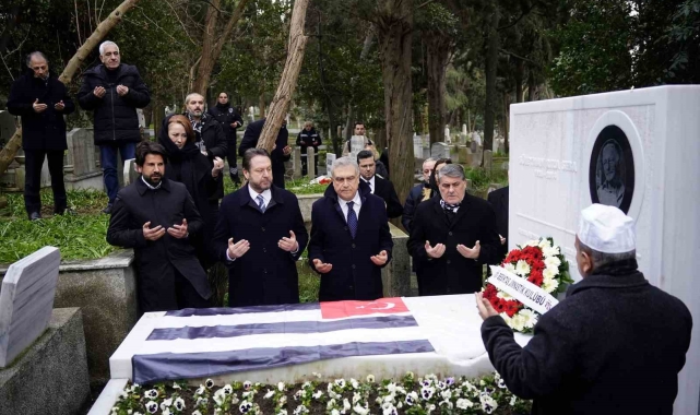 Serdal Adalı, Süleyman Seba'nın kabrini ziyaret etti