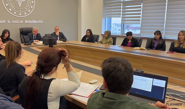 Sinop'ta Evde Sağlık Hizmetleri çalışmaları masaya yatırıldı
