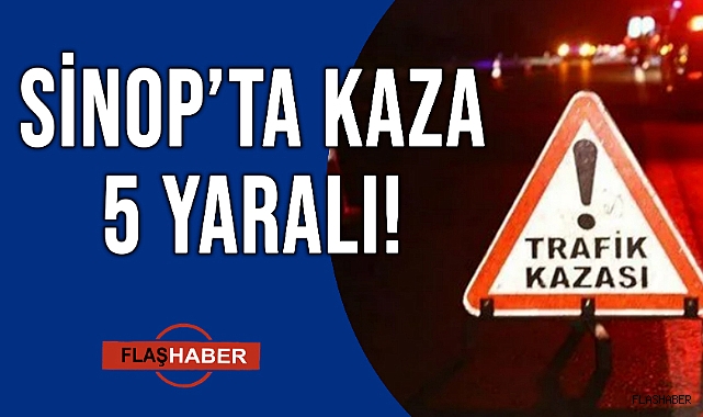 Sinop'ta iftar vakti korkutan kaza