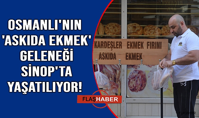 Sinop'ta ihtiyaç sahiplerine ücretsiz pide