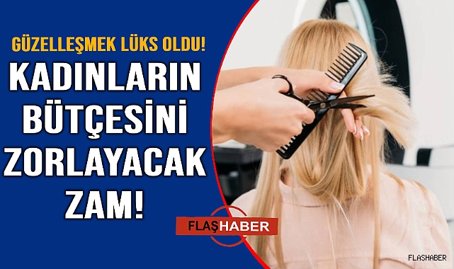 Sinop&#039;ta kuaför ücretlerine dev zam 