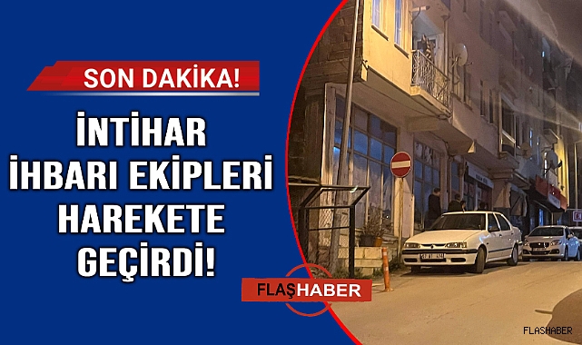 Sinop'ta silah ile intihar girişimi