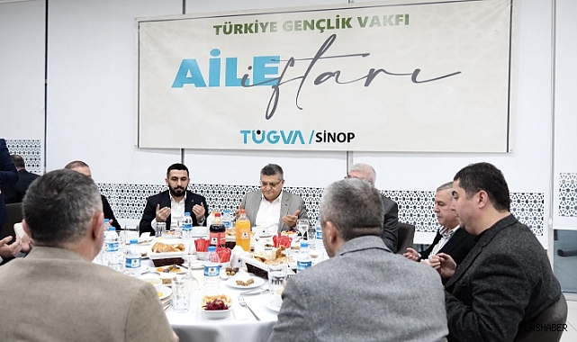 Sinop’ta TÜGVA tarafından iftar programı gerçekleştirildi