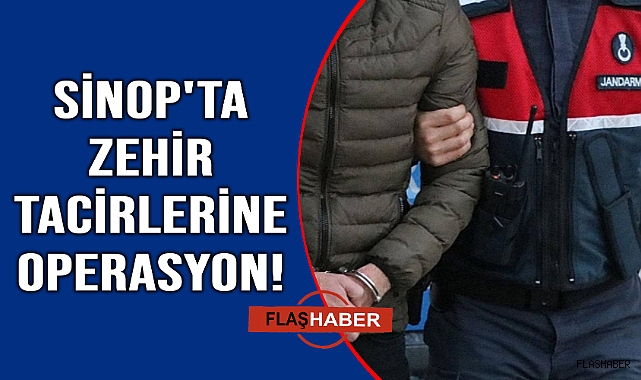 Sinop'ta zehir tacirlerine geçit yok 