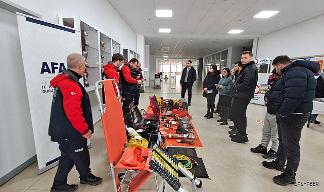 Sinop Üniversitesi’nde AFAD standı açıldı