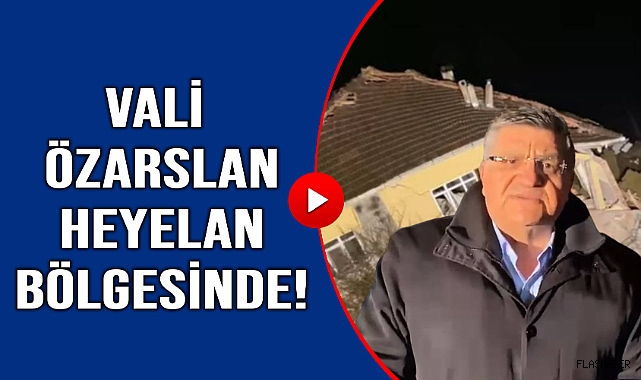 Sinop Valisi Özarslan, heyelan bölgesinde:Çalışmalar sürüyor