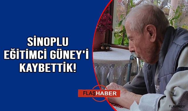 Sinoplu emekli öğretmen vefat etti