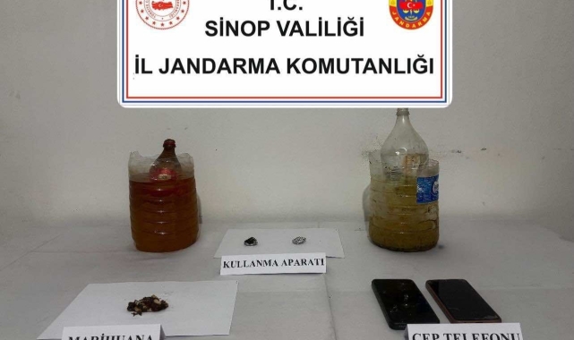 Sinop'ta uyuşturucu operasyonu