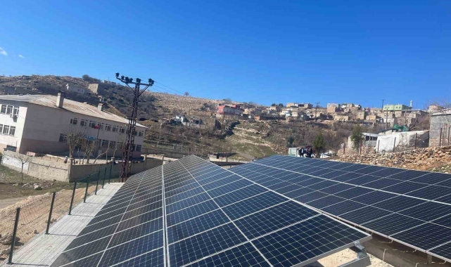 Şırnak&#039;ta GES projesi ile içme suyu hattının enerji ihtiyacı karşılanıyor