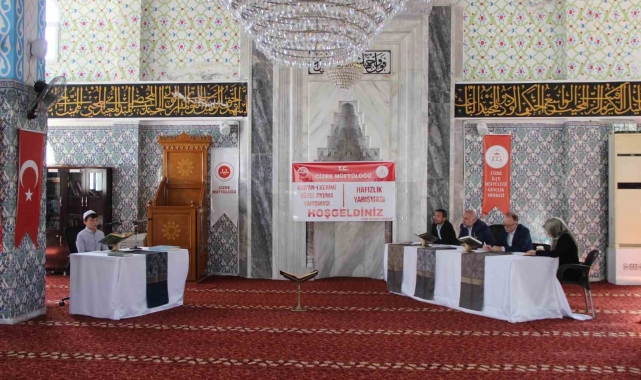 Şırnak'ta Kur'an-ı Kerim'i güzel okuma yarışması düzenlendi
