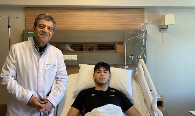 Sivassporlu Futbolcu Yiğit Efe Şahin ameliyat oldu