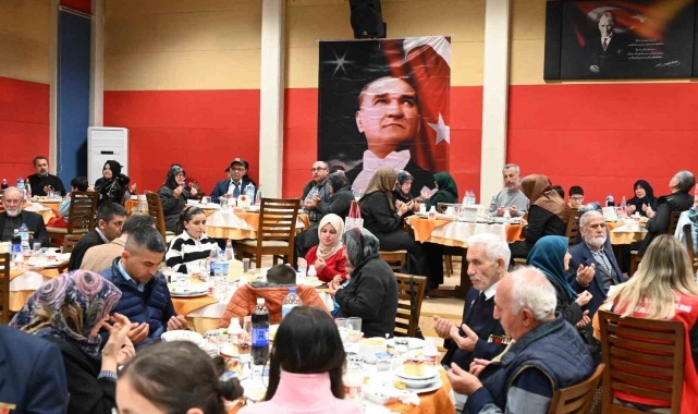 Soma'da şehit yakınları ve gaziler için anlamlı iftar