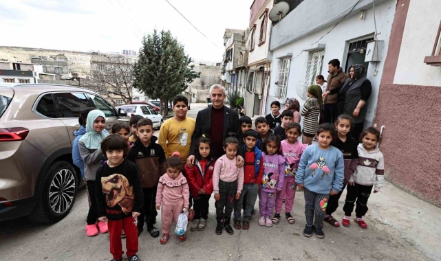 Tahmazoğlu'ndan çat kapı ziyaret