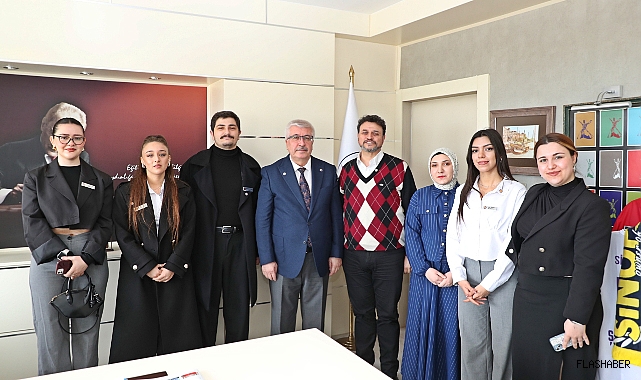 Tarih öğrenci topluluğundan Rektör Taşdemir’e ziyaret