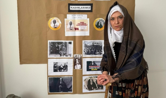 Tarihe iz bırakan kahraman kadınlar canlandırıldı