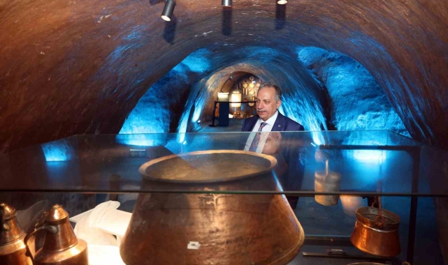 Tarihi Talas'ta tarihi mekan; Su Medeniyetleri Galerisi