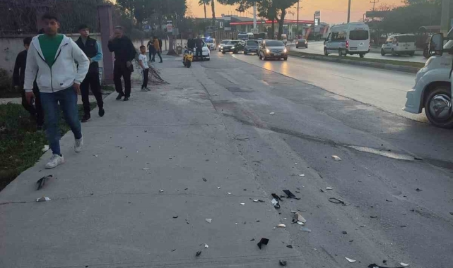 Tarsus'ta trafik kazası: 3 yaralı