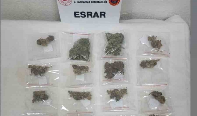 Tekirdağ'da jandarmadan uyuşturucu operasyonları
