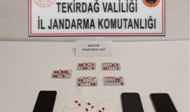 Tekirdağ'da jandarmadan uyuşturucu operasyonu