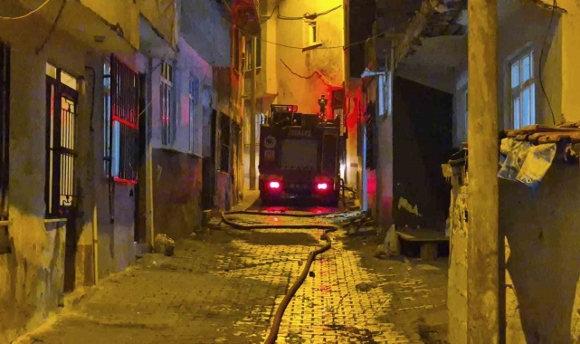 Tekirdağ'da korkutan yangın