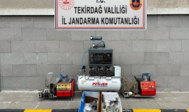 Tekirdağ'da makaron ve uyuşturucu operasyonu