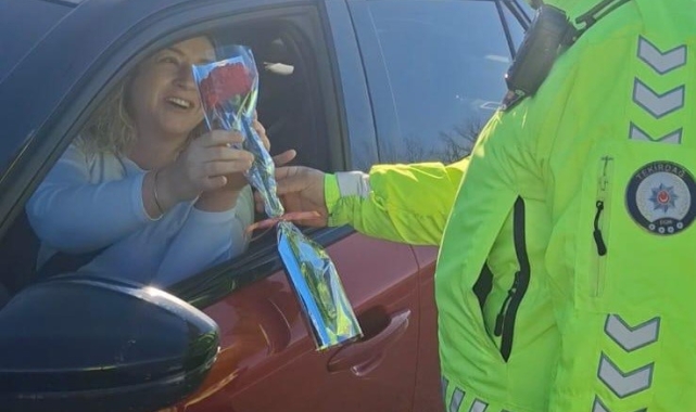 Tekirdağ'da polis ekipleri bu kez sadece kadınları durdurdu
