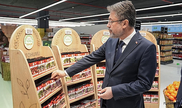 Tescillenen ata tohumları Tarım Kredi Kooperatifi marketlerinde satışa sunuldu
