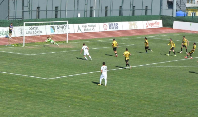 TFF 3. Lig: Aliağaspor FK: 1 - Çorluspor 1947: 0