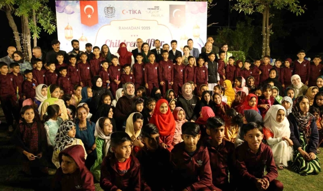 TİKA, Pakistan'da yetim çocuklar için iftar programı düzenledi