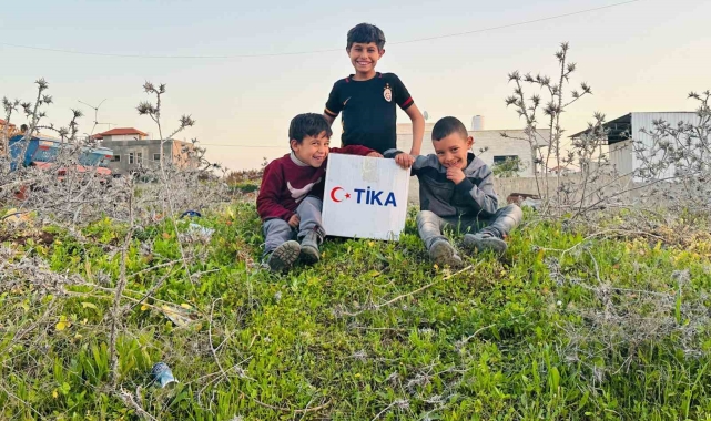 TİKA'dan Filistinli Türkmenlere Ramazan desteği