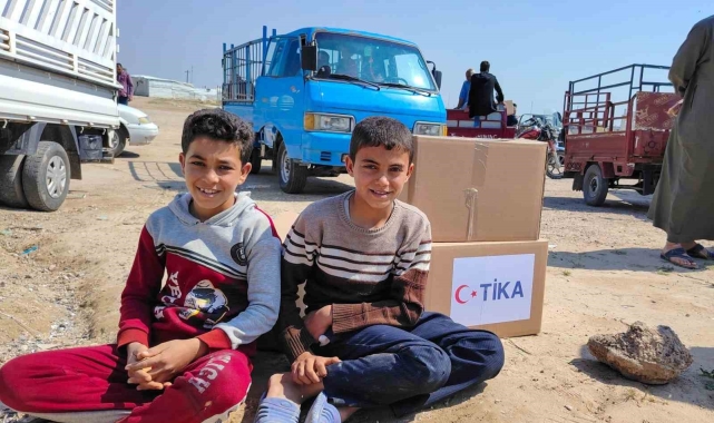 TİKA'dan Irak'ta, mülteci kamplarında yaşayan ailelere destek