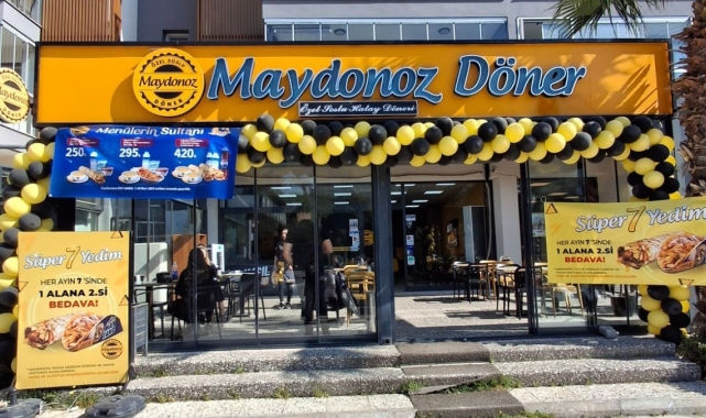 TMSF yönetimindeki Maydonoz Döner şube açmaya devam ediyor
