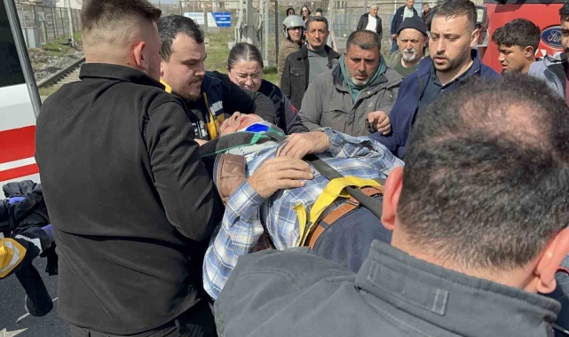 Trenin çarptığı yaşlı bisikletli hayatını kaybetti