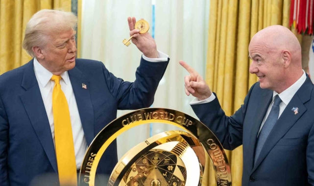 Trump ve Infantino, 2025 FIFA Kulüpler Dünya Kupası'nı tanıttı