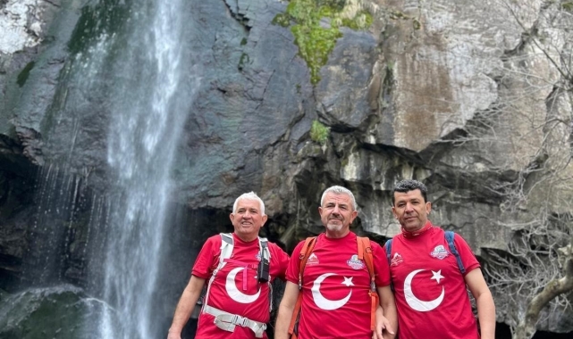 Turgutlulu dağcılar hem spor hem kültür gezisi yaptı