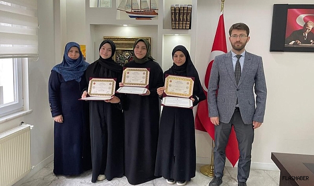 Türkeli Suffe Kur'an Kursu ilk hafızlarını yetiştirdi