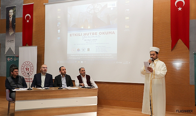 Üniversitede genç hatipler yarıştı