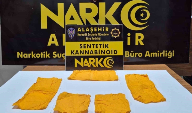 Uyuşturucu taciri otobüste yakalandı