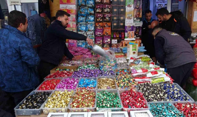 Van'da bayram öncesi alışveriş yoğunluğu