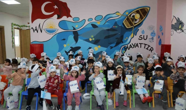 VASKİ'den miniklere su bilinci etkinliği