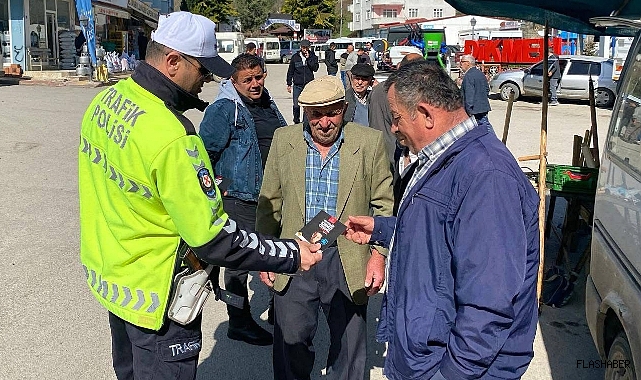 Vatandaşlar trafik konusunda bilgilendirildi